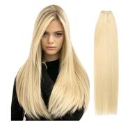Tissage Tissage en lot brésilien Remy lisse, Extensions de cheveux, ratio élevé, 14 à 28 pouces, 100 g/pièce Extensions de cheveux (Size : 1Pcs/Lot, Color : #613_26INCHES)