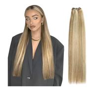 Tissage Tissage en lot brésilien Remy lisse, Extensions de cheveux, ratio élevé, 14 à 28 pouces, 100 g/pièce Extensions de cheveux (Size : 1Pcs/Lot, Color : P18-60_26INCHES)