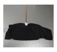 TISSAGES DE BEAULIEU Serpillière micro bouclettes noir 40x85