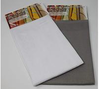 TISSAGES DE BEAULIEU Torchon Microfibre gaufré 60x40cm x3