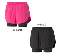 Puma Femmes Run Favorite Woven 2In1 3In Shorts Vêtements De Course Short De Running Puma Black - Noir 36