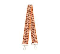 Tissé Vintage Doux, Courroie De Caméra Épaissie Sangle Polyester Ceinture Cou Épaule Équipement De Photographie en Plein Air Orange Blanc Noir (Orange Blanc Noir)