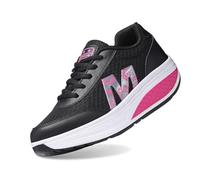 tissées Volantes pour Femmes 2023 Automne et Hiver Nouvelle Mode coréenne à Lacets à tête Ronde Chaussures décontractées à Semelle épaisse Chaussures de Course Belle Humeur au Stade ou en Ville