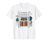 Tisseuse Au Peigne Rigide Navette Metier Arts De La Fibre T-Shirt