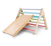 tiSsi® Kit d'escalade : triangle, toboggan et arche d'escalade