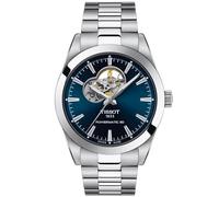 Tissot Gentleman Powermatic 80 Montre Automatique en Acier Inoxydable 316L avec boîtier en Acier Inoxydable 316L Gris 21 (T1274071104101)
