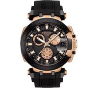 Tissot Homme T-Race Quartz Chrono Cadran Noir Plaqué Or Accents T1154173705100