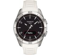 Tissot Montre Blanc Analogique - Digital Hommes T-touch Connect Sport