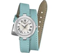 Tissot Montre Bleu Analogique Femmes Bellissima Xs Double Tour Strap
