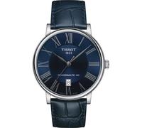 Tissot Montre Bleu Analogique Hommes Carson Premium Powermatic 80