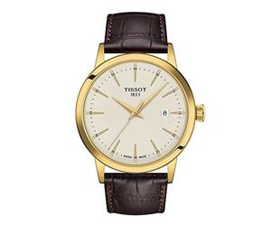 Tissot Montre Classic Dream Cuir Marron, Ronde