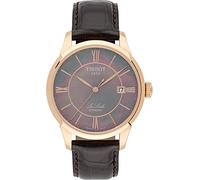 TISSOT - Montre Mixte Tissot Le Locle Automatique T41641363 Bracelet Cuir Noir - T41641363