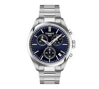 TISSOT Montre PR100 Chrono Acier Cadran Bleu