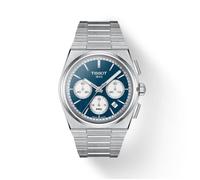 Tissot orologio PRX Automatic Chronograph 42mm blu automatico acciaio T137.427.11.041.00