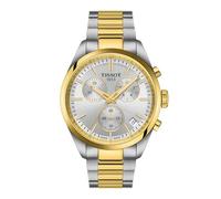 Tissot PR 100 Chronograph Bicolor T141.417.22.031.00 Men's Watch in Steel and Gold