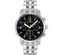 Tissot PRC 200 T17158652 Chronographe Homme, Noir/Argent, Bracelet