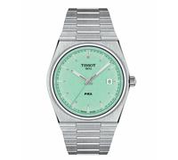 TISSOT PRX 40 mm T137.410.11.091.01 cadran vert clair bracelet acier
