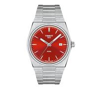 Tissot PRX Quartz 40mm Cadran Rouge pour Homme, Rouge, Rouge