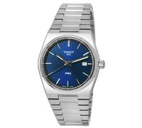 Tissot PRX T-Classique Acier Inoxydable Cadran Bleu À Quartz 100M Montre Unisexe