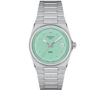 Tissot PRX T137.210.11.091.00 Montre pour Homme Vert 35 mm, Bracelet