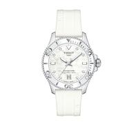 Tissot Seastar 1000 36 mm time only mother of pearl woman watch with diamonds T120.210.17.116.00