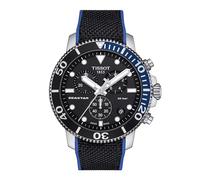 Tissot Seastar 1000 Chronographe, Bleu, noir., Moderne