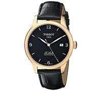 Tissot T006.408.36.057.00 - Mouvement Automatique - Affichage Analogique - Montre à Bracelet Cuir Noir et Cadran Noir - Homme