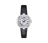 TISSOT Womens Bellissima Small Lady 316L Stainless Steel Case Quartz Watch, Black, Leather, 4 (T1260101601300)