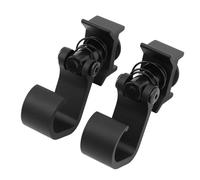 Tissting 1 Paire Raccord Arrimage L Rail Goujon Unique Fixation Pivotante 360 Degrés, Point Ancrage Acier Carbone pour Camion Remorque Moto Utilitaire