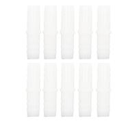 Tissting 10 pièces raccord de Tuyau en Plastique, 6mm,9mm,12mm,14mm Droit égal épisseuse barbelé Mender Joint Union Adaptateur raccord (14-14mm Direct)