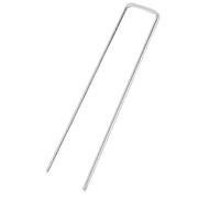 Tissting 100 Pics punaises en Acier Inoxydable pour Jardin, Fixation de Tissu Anti Mauvaises Herbes, Accessoires de Jardin résistants et durables