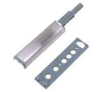 Tissting 16 Loquets à Poussoir En Acier Inoxydable Pour Armoires Et Portes Faciles à Installer - Loquets Robustes Pour Tiroirs Placards Et Commodes En Kit Complet Avec Vis Et Bases De Serrage