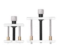 Tissting 2 Pièces Support de Mouvement Montre Bases Mouvement Montre Acier Grand Petit Support Mouvement Montre Outils Réparation de Montre Pratique