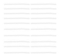 Tissting 20 Bobines Reliure Spirale ABS Diametre 11mm/0.43in, Spirales Plastique Couleur Pour Reliure Manuelle Cahiers Et Documents (Blanche)