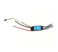 Tissting 20A/30A/40A/50A/60A Moteur sans Balais RC ESC Contrôleur de Vitesse électrique 2-6S, UBEC 2A/3A 5V, Puissance de Sortie 1:1, pour Hélice sous-Marine de Bateau RC (40A)