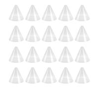 Tissting 20PCS Cone Plants Cover Pet Reusable Protector from Weather, 21.8x17.8x3.8cm/8.6x7.0x1.5in for Garden Plants Ventilated Frost Freeze Protection