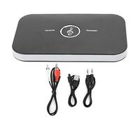 Tissting Adaptateur Bluetooth 5.0 USB Émetteur Récepteur Audio Stéréo sans Fil, Transmission Réception Audio Haute Qualité Stéréo Double Format Compatible AUX Out pour Équipement A