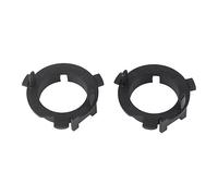 Tissting Adaptateur H7 LED pour feux de conduite, support de fixation pour ampoules à DEL H7, compatible avec logement phare d'origine, installation sans modification, matière plas