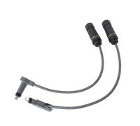 Tissting Adaptateur SPX vers RJ45 2Pcs IP68 1200Mbps Connexion Ethernet Étanche - Adaptateur Câble pour Routeur Antenne Satellite Installation Simple sans Découpe 6.0x3.0 cm/2.4x1.2 Pouces