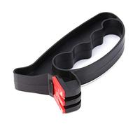 Tissting Affûteur de Ciseaux et Couteaux Professionnel Portable 2 en 1, Affûtage de Précision, Design Ergonomique, pour Outils de Cuisine et Ciseaux