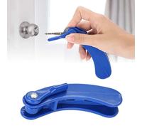 Tissting Aide à la Rotation des Clés, Porte rgonomique Portable Bleu | Alliage Plastique ooster Extension de ouverture Antidérapant Auxiliaire pour Personnes âgées et Handicapées
