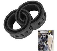 Tissting Amortisseur Tampon de Ressort, Tampon de Ressort Universel pour Voiture avec Installation Facile, 14x14x5cm, Caoutchouc, Absorbe les Vibrations pour Conduite Confortable