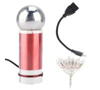 Tissting Bobine Auto-Excitation Super Mini 5V 1W, Accessoire pour Transmission Sans Fil Effet de Pulvérisation d'Arc Haute Fréquence, Modèle Compact pour Expérimentations de Transm