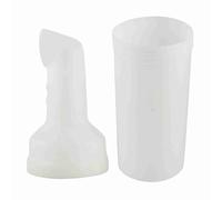 Tissting Bouteille de Sable de Remplissage pour Terrains de Golf, Col Courbé Étanche Conçu pour Carrosseries, Plastique Technique Léger et Portable pour Chariots de Golf Universels