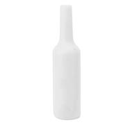 Tissting Bouteille D'Entraînement pour Barman, Bouteille en Silicone Résistante Aux Chutes, pour Pratique du Flair Et De La Performance, pour Débutants Et Professionnels (Blanche)