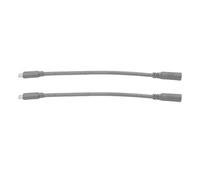 Tissting Câble Adaptateur DC vers USB C 2PCS 100W 5A Étanche 0.2M pour Antenne Parabole Mini,Câble d'alimentation et Extension pour Connexion Stable et Transfert d'Énergie