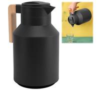 Tissting Carafe à Café Isotherme 1L, Élégante Carafe en Acier Inoxydable à Double Paroi avec Bec Anti-Débordement pour Bureau, Randonnée et Famille pour Café, Boissons Chaudes ou Froides