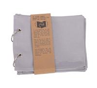 Tissting Carnet De Croquis En Lin Pliable Gris Pour Couture