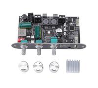 Tissting Carte Amplificateur Bluetooth Mono 100W Module avec Fonction Appairage Stereo sans Fil Et Circuit Boost, pour Haut Parleurs 3-8Ω avec Entree Aux Et USB