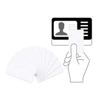 Tissting Cartes RFID, Cartes Intelligentes Contrôle d'Accès UID Réinscriptibles 13.56 MHz en PVC, Solution Tout-en-Un pour Professionnels, Ensemble de 10 Cartes pour Bureau, École et Gym